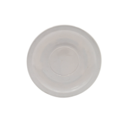 Plato para Taza Redondo 13.8 cm 5.5 cm Melamina tipo Plástico Blanco Tavola