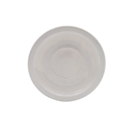 Plato para Taza Redondo 13.8 cm 5.5 cm Melamina tipo Plástico Blanco Tavola