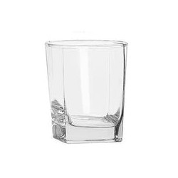 Vaso de 360 ml Cuadrado de Vidrio tipo Cristal City Old Fashion Libbey