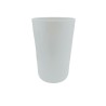 Vaso de 350 ml de Melamina Resistente tipo Plástico Blanco Brilloso Tavola