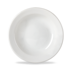 Plato Hondo Sopero 380 ml de Loza Blanco Barcelona Santa Anita  319434