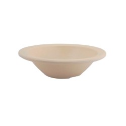 Plato Tazón Compota Pequeño para Postre 90 ml 4.4'' Melamina Tipo Plástico Beige Tavola