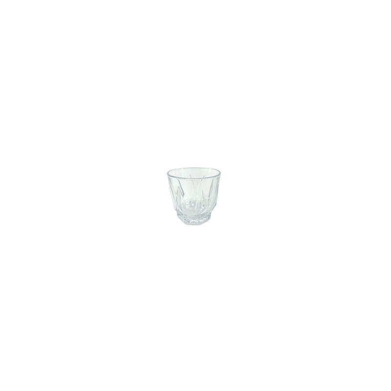 Vaso de 332 ml para Whisky de Vidrio Resistente Diamante Vidriería Santos