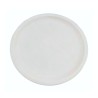 Plato Ensaladero Redondo de 22.5 cm de Melamina tipo Plástico Blanco Tavola