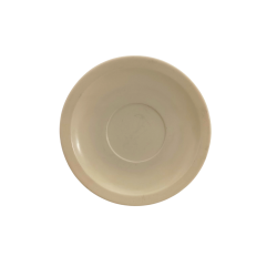 Plato para Taza Redondo 13.7 cm de Melamina tipo Plástico Beige Tavola