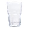 Vaso de 415 ml para Agua Jugo de Vidrio Resistente Barcelona Vidriería Santos