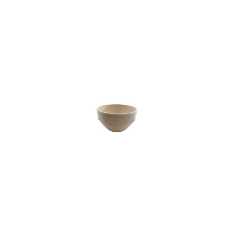 Tazón Chico para Consomé de 240 ml 3.9'' de Melamina tipo Plástico Beige Tavola