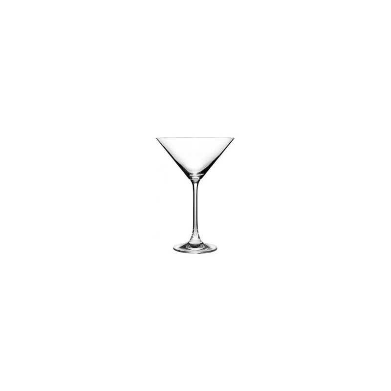 Copa para Martini Winsor de Vidrio Elegante Clásica 255 ml Anforama 1708213