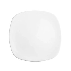 Plato Cuadrado Arrocero Pastelero Elegante 19 cm de Loza Antartic Santa Anita