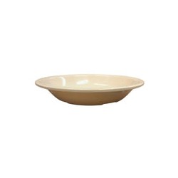 Plato Hondo Sopero 350 ml 19 cm 7.4'' de Melamina tipo Plástico Beige Tavola