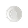 Plato Redondo Elegante para Taza de Loza de 19 cm Blanco Madrileña Santa Anita