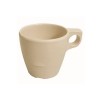 Taza Cafetera Beige Clásica de 200 ml de Melamina Tipo Plástico Tavola