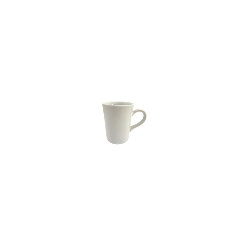 Taza Blanca de 290 ml de Loza tipo Cerámica Barcelona Santa Anita 314969