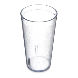 Vaso para Agua de 450 ml de Policarbonato Texturizado tipo Plástico Cristal