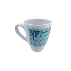 Taza Alta Tarro 410 ml de Melamina Resistente tipo Plástico Alcatráz Tab and Kit