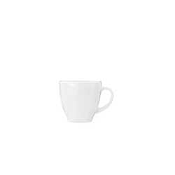 Taza Café Expresso Elegante de 88 ml de Vidrio Opalino Blanca Venecia Anfora