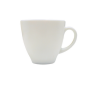 Taza Cafetera Elegante de 250 ml de Vidrio Opalino Blanca Venecia Anfora