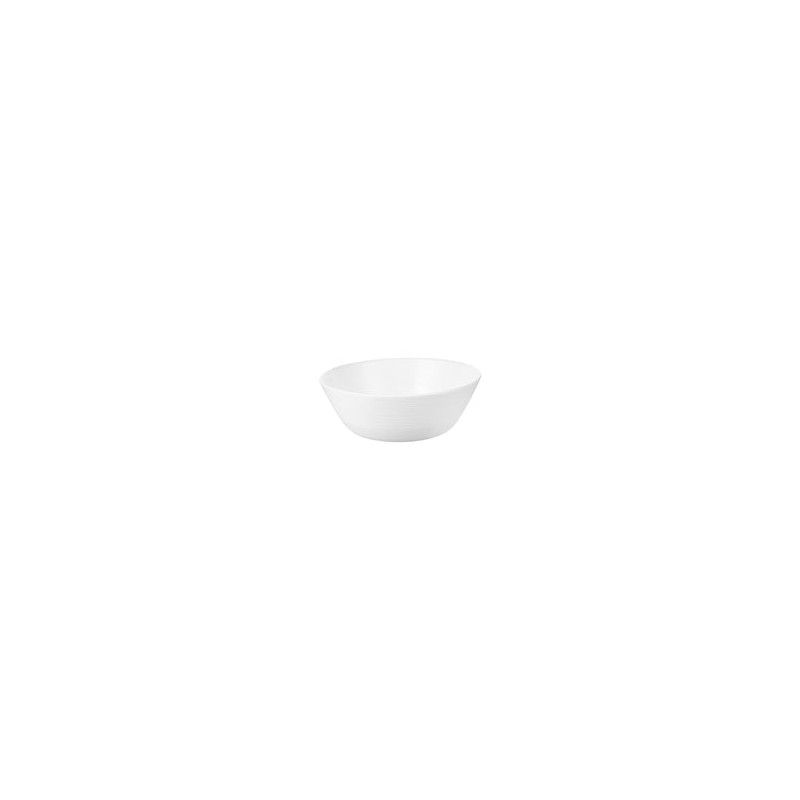 Tazón Clásico Redondo de 12 cm de Vidrio Opalino Blanco Antartic Anfora