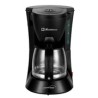 Cafetera para 4 tazas de Filtro por Goteo Kitchen Magic Negra Koblenz -CKM-204