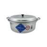 Cacerola Arrocera con Tapa y Asas Mediana de Aluminio 10 Litros 34 cm Plata Timesa