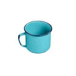 Pocillo de Peltre Resistente Clásico 690 ml 10 cm Azul Turquesa Cinsa 314015