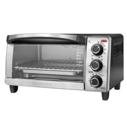 Horno Eléctrico Tostador para 4 rebanadas Black + Decker negro-TO1755SBG-LA