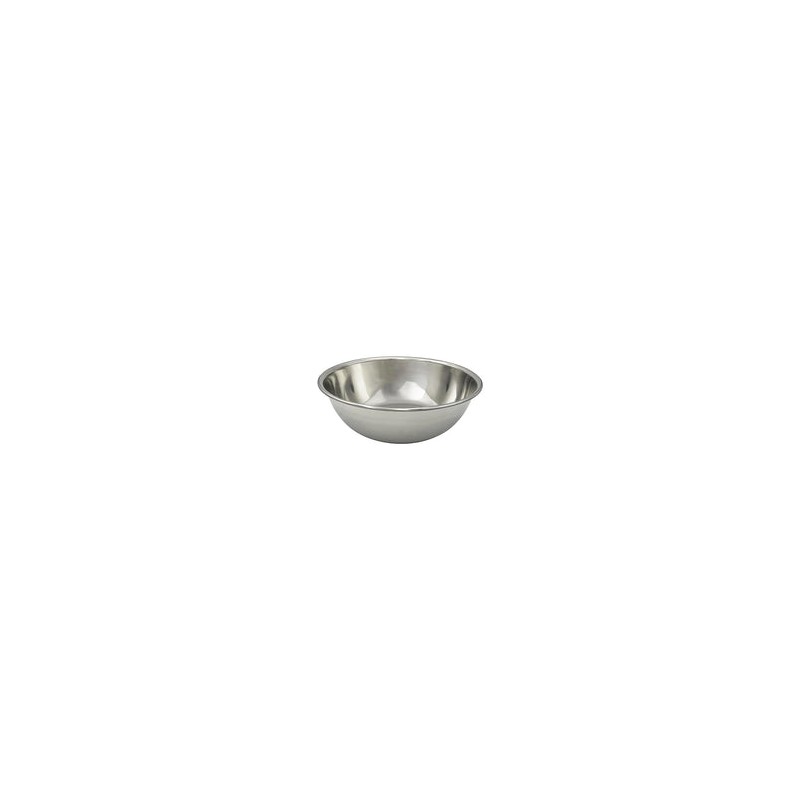 Bowl Tazón Mediano de Acero Inoxidable de 3.5 Litros Plateado Buffetware