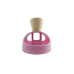 Cortador Marcador Chico de Plástico para Dona de 7.8 cm Rosa Belle Cuisine