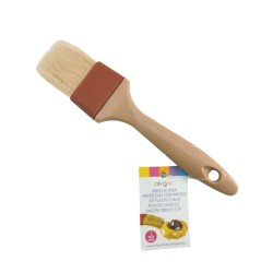 Brocha de Plástico Mediana para Cocina con Cerdas Sintéticas de 4 cm Alegría COT000401