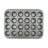 Molde para Cupcakes con Antiadherente de 24 Cavidades Gris Tab and Kit