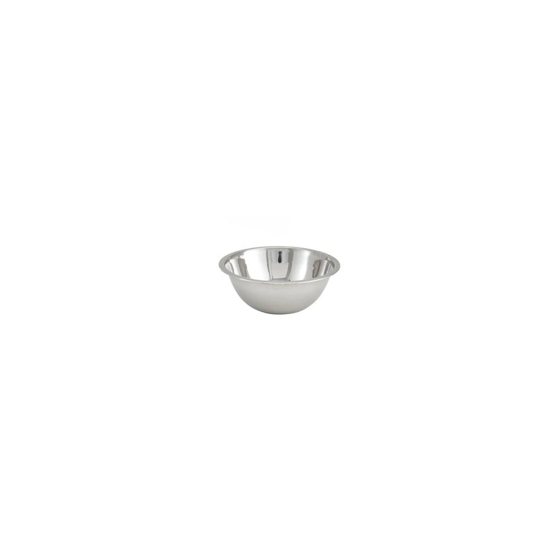 Tazón Bowl Mediano de 4.7 Litros de Acero Inoxidable Plateado Buffetware