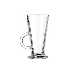 Taza Alta para Café Capuchino Elegante de 266 ml de Vidrio Resistente Crisa